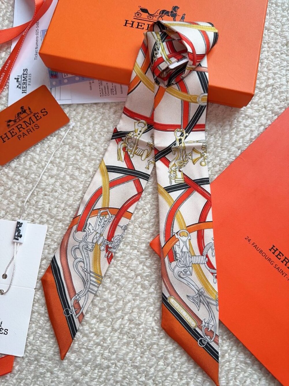Hermès Harnais Légendaire Twilly (Legendary Harness)